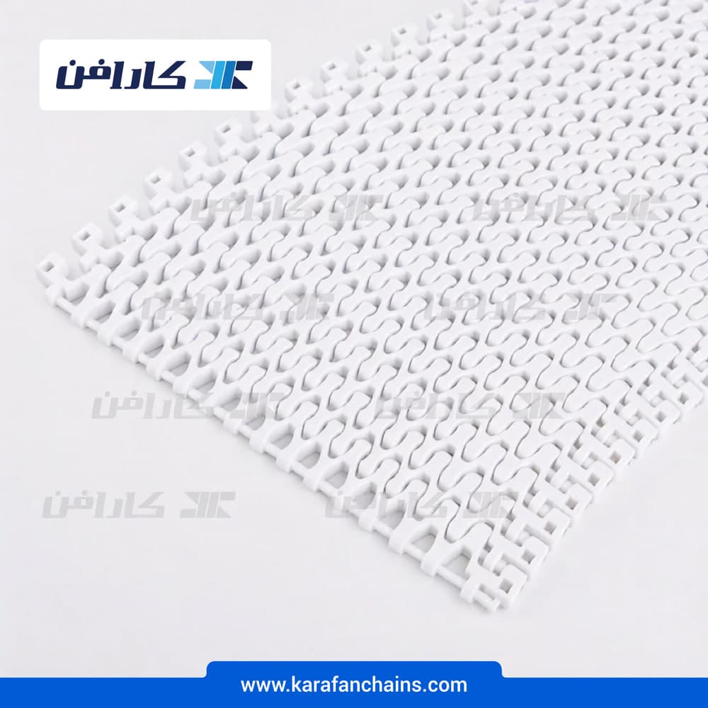 تسمه مدولار اسپیرال (چرخشی) گام ۱ اینچ جدید با شعاع گردش پایین تحمل حرارت مرطوب (°110)