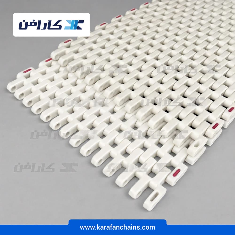 تسمه مدولار حرکت مستقیم گام ۱ اینچ تحمل حرارت مرطوب (°110) قابلیت تمیز شوندگی بالا گذر ۴۰٪