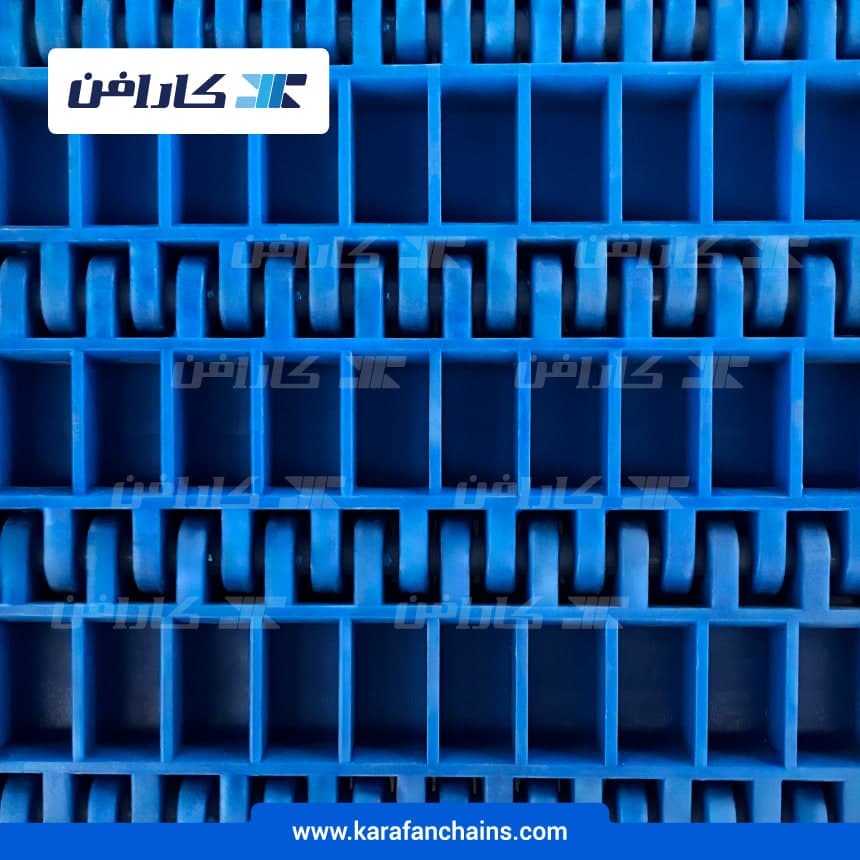 تسمه مدولار حرکت مستقیم گام ۲ اینچ سنگین کار سطح پنجه زن بدون گذر (فلت)