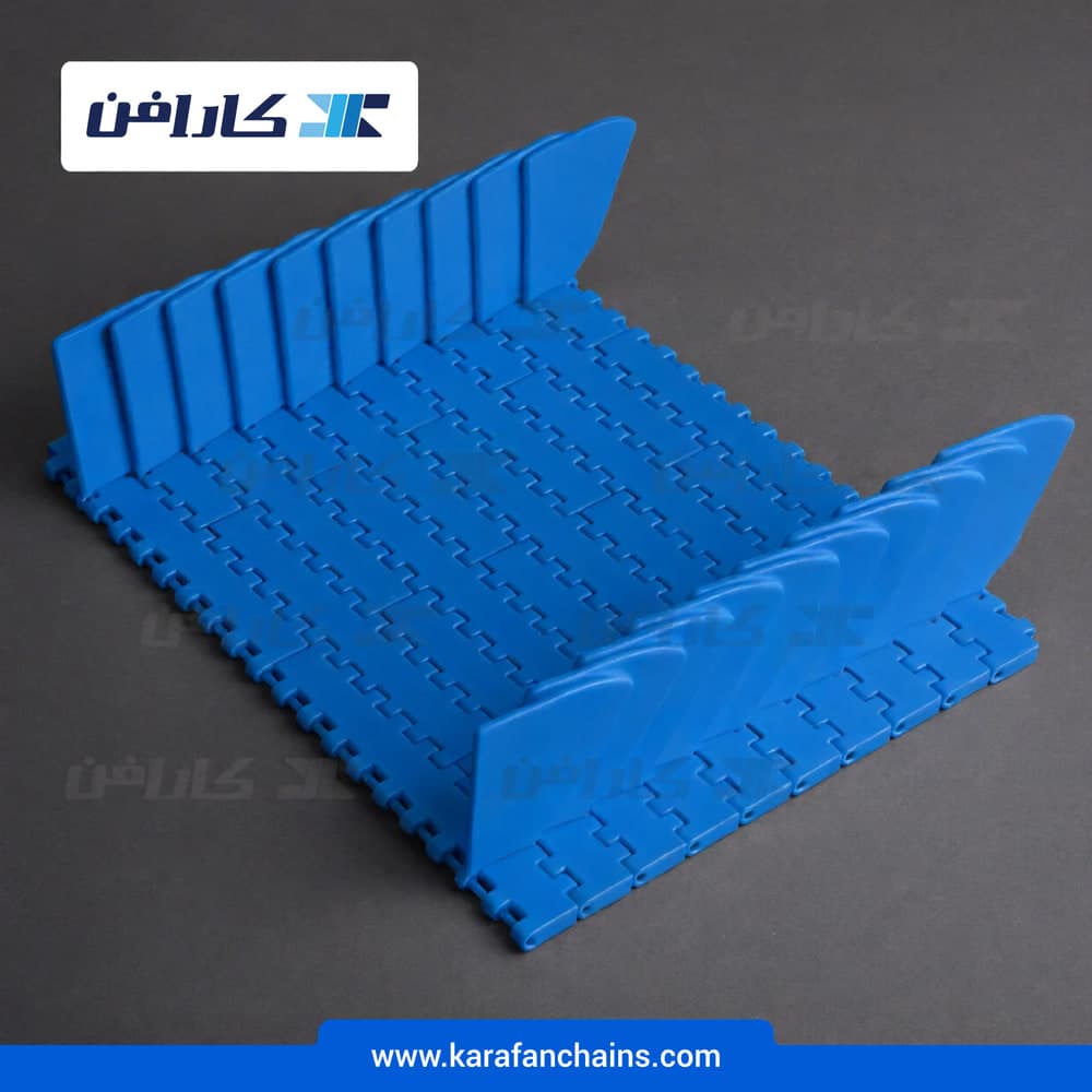 تسمه مدولار حرکت مستقیم گام ۱ اینچ قدیمی ضد سایش بدون گذر (فلت) با دیواره