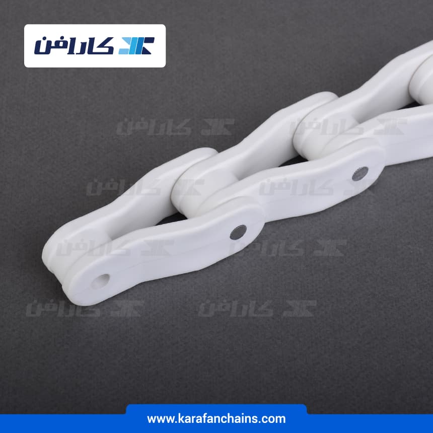 زنجیر کریر (حماله) حرکت مستقیم گام ۶۰ میلی متر پین استنلس استیل نگیر ۳۰۴