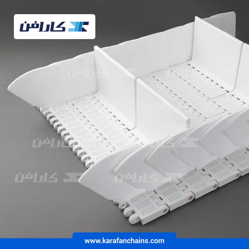 تسمه مدولار حرکت مستقیم گام ۲ اینچ سنگین کار گذر ۱۰٪ با تیغه بالابرنده با دیواره