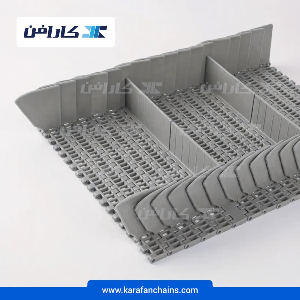 تسمه مدولار حرکت مستقیم گام ۱ اینچ قدیمی گذر ۳۰٪ با تیغه بالابرنده با دیواره