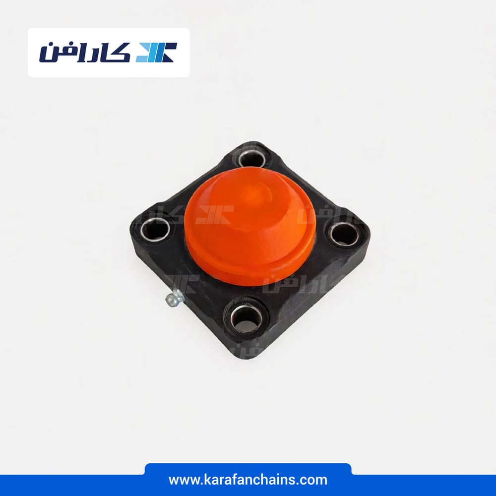 یاتاقان ۴ پیچ شفت ۲۵ میلیمتر پلیمری درپوش دار