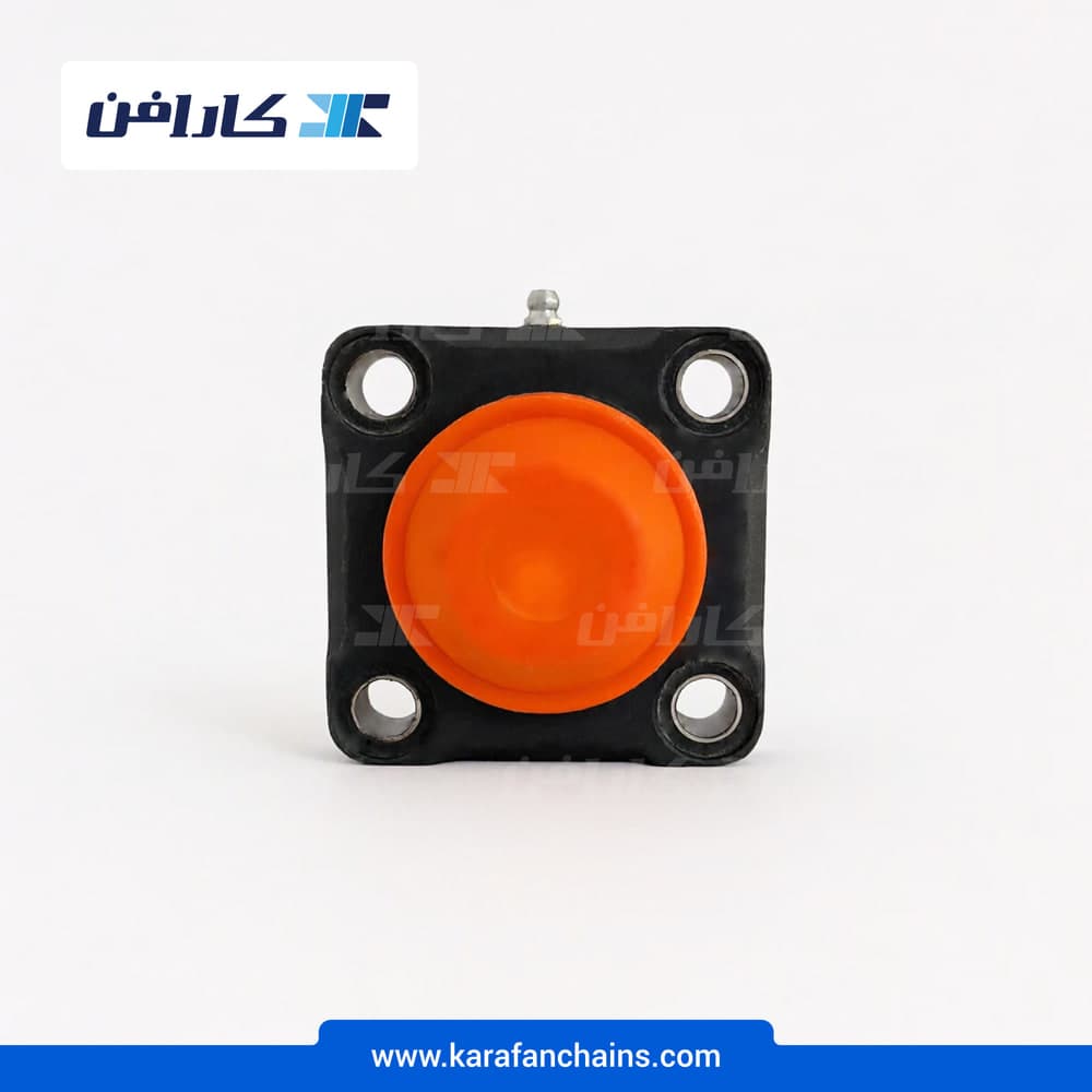 یاتاقان ۴ پیچ شفت ۲۵ میلیمتر پلیمری درپوش دار